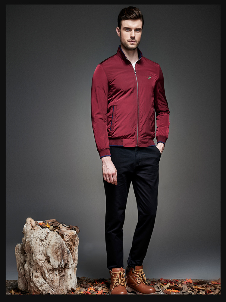 11大牌底价 限量1000件】cartelo卡帝乐鳄鱼夹克男休闲