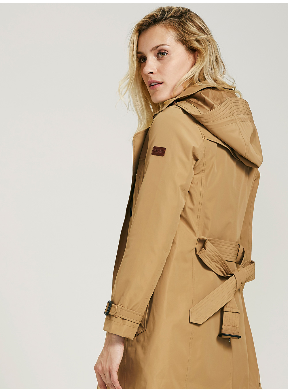 法国aigle 艾高 女士经典gore-tex风衣 gawa 青金蓝 h9143 36(160)