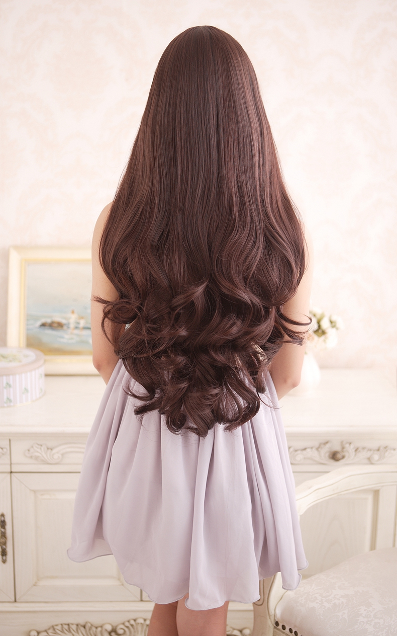 奥丝儿假发 女长卷发大波浪 新款时尚女士长发蓬松逼真梨花头假发套