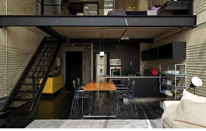 北京钢结构 搭建钢结构阁楼加二层槽钢工字钢方钢室内别墅隔层楼梯