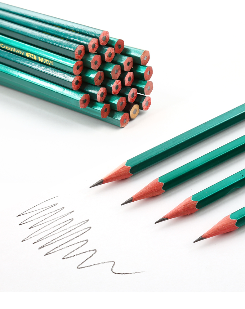 晨光2b铅笔儿童小学生用安全hb笔考试专用2b铅笔素描铅笔幼儿园绘图