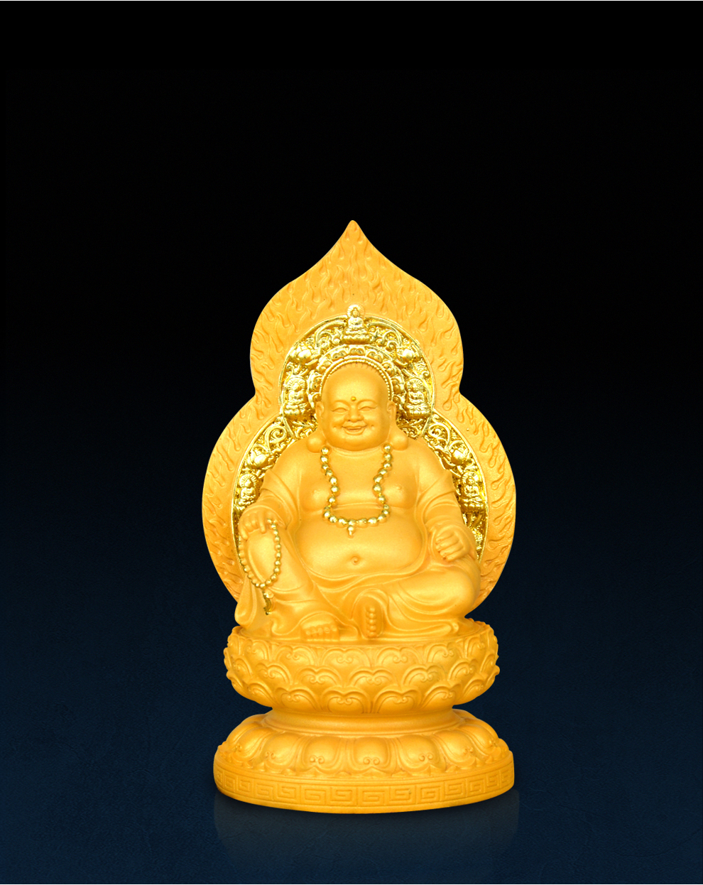 金祥源 弥勒佛像居家供奉财神爷摆件 观世音菩萨阿弥陀佛佛像家居办公