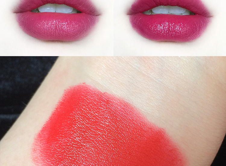 雅邦 黑管口红晶润魅惑唇膏 保湿滋润不易脱色口红 2送1 301朱红色