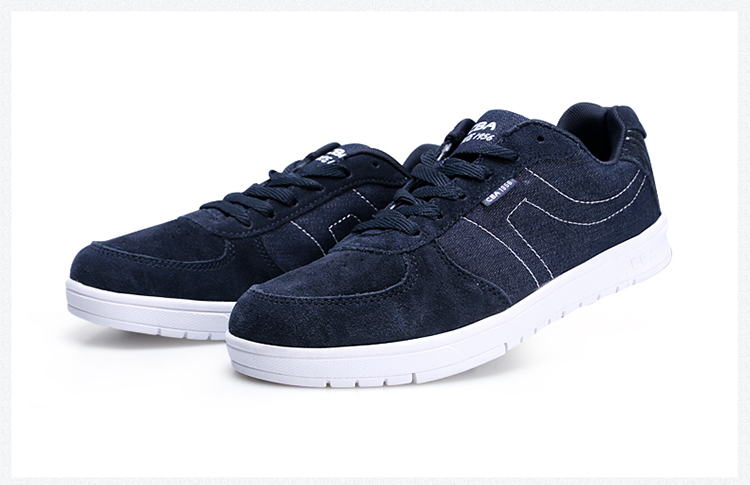 cba男运动休闲板鞋 春夏新品耐磨防滑运动鞋男鞋 复古休闲鞋 浅卡其