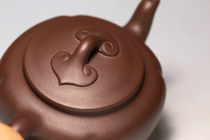 紫砂陶瓷 紫砂 资深实力陶者 邵亮 《吉祥如意》