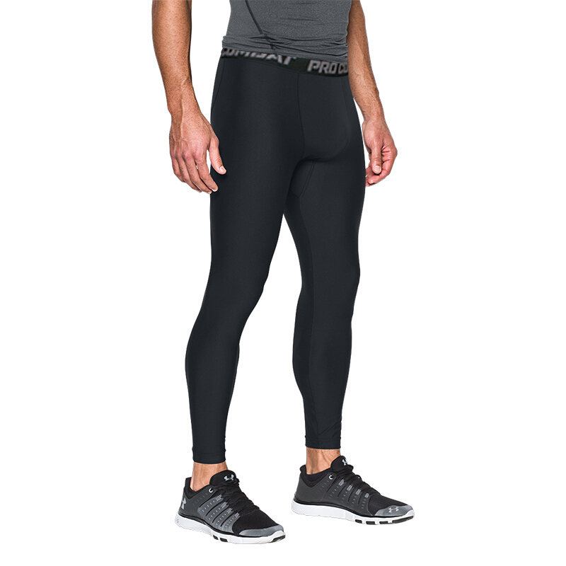 aj秋季速干透气运动裤健身七分裤长裤男热身跑步裤篮球训练弹力紧身裤