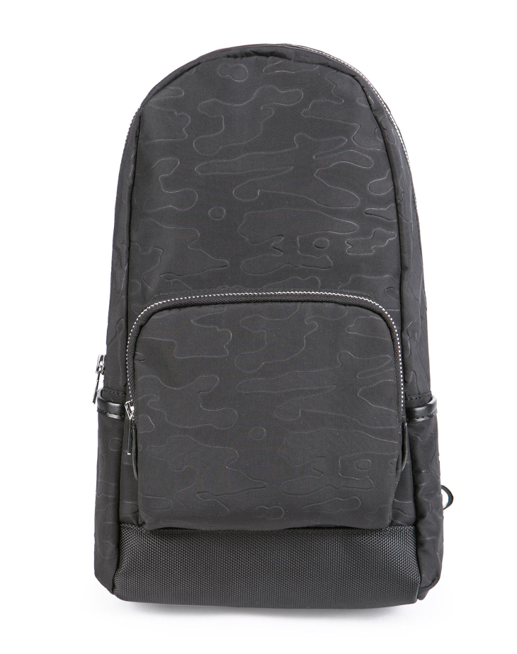 杰克琼斯jackjones男士背提两用包休闲包旅行包c|216385503 010黑色