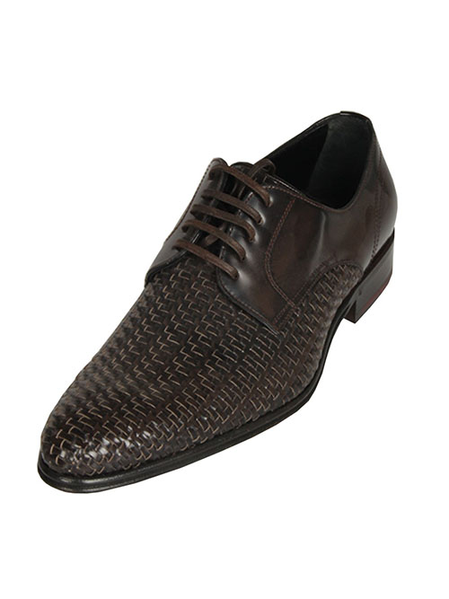 dolce&gabbana 杜嘉班纳 男士系带编制皮鞋