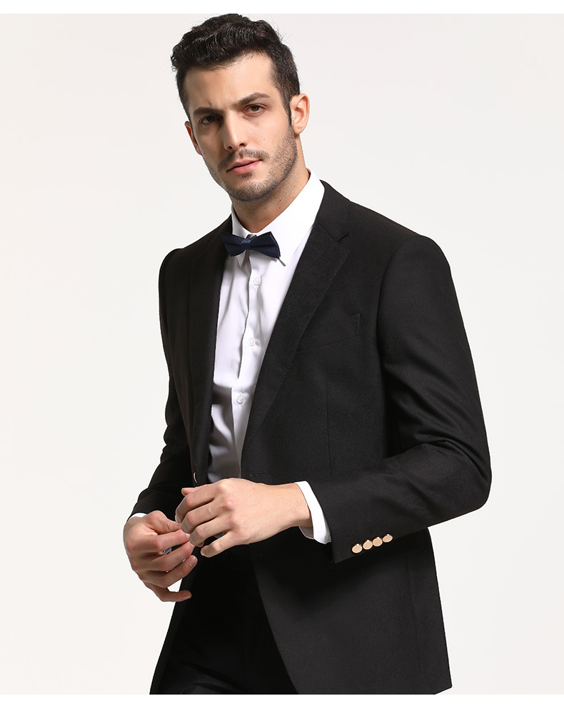 judger庄吉正装西服男 工装职业宴会百搭商务便西上衣 秋冬新品纯羊毛