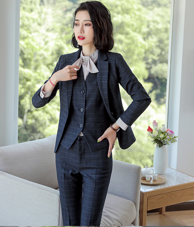 名流都会长袖小西装女职业装套装新款商务休闲外套 黑色单件西装 l