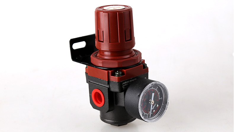 德力西调压阀气动ar系列空气减压阀气动气泵阀空气阀调压阀ar200002