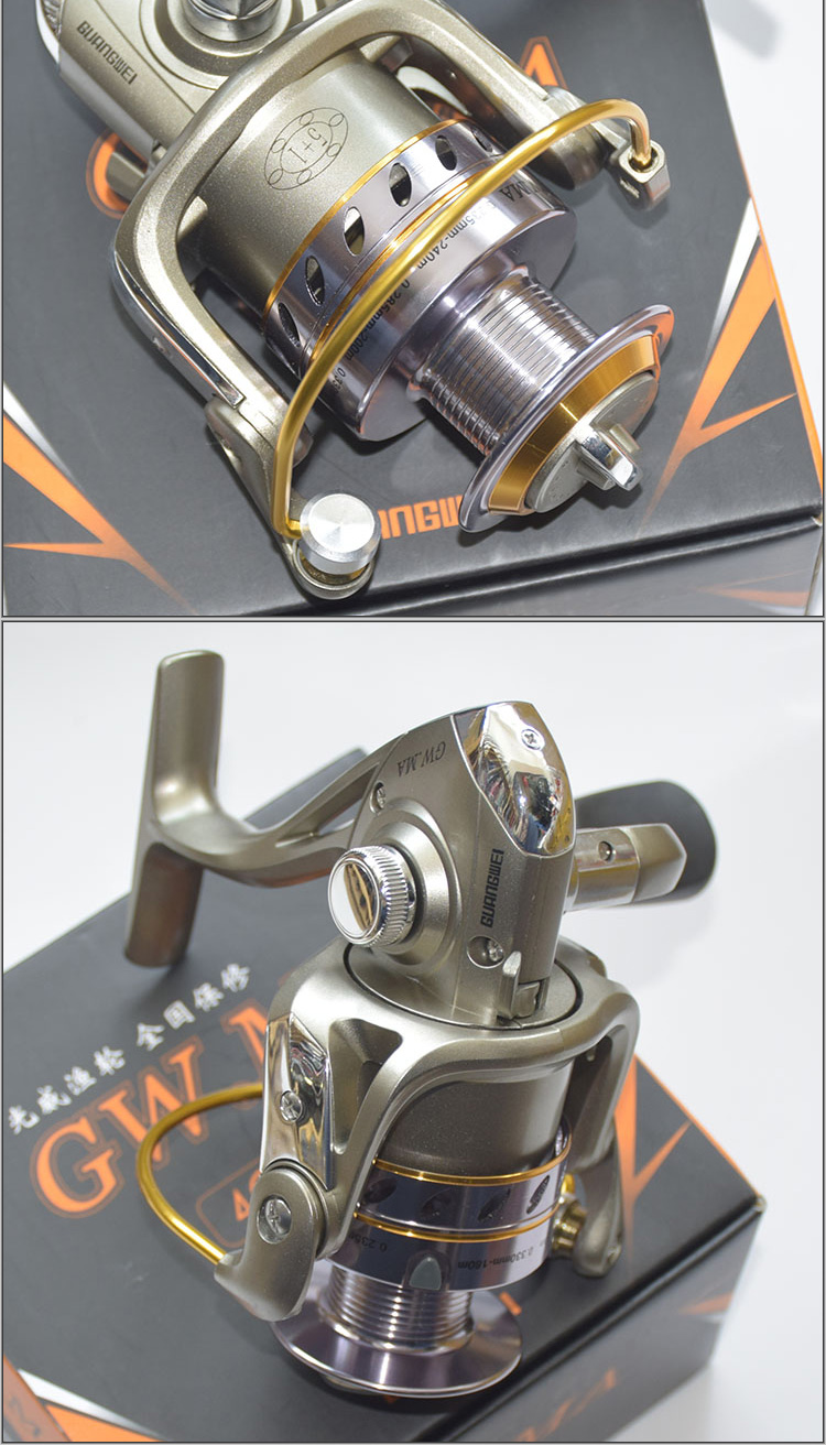 光威(gw) 光威gwma gw·ma线轮 5 1轴承 6轴 前卸力 纺车轮 鱼线轮