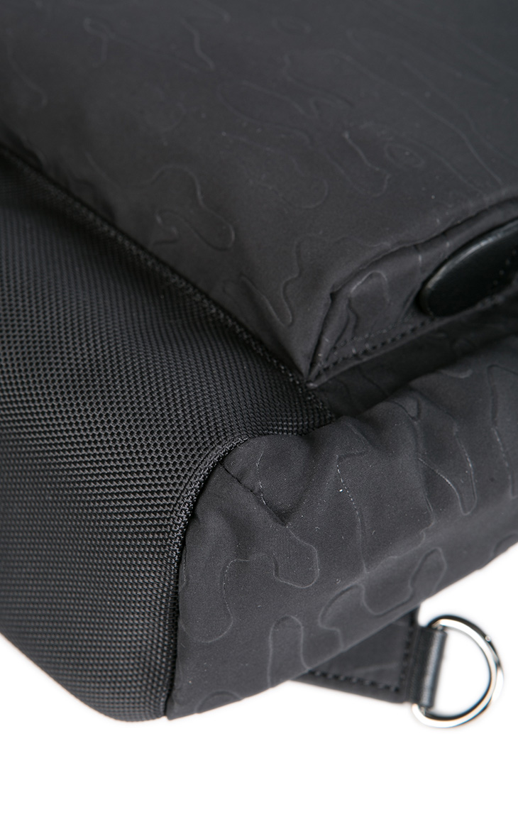 杰克琼斯jackjones男士背提两用包休闲包旅行包c|216385503 010黑色