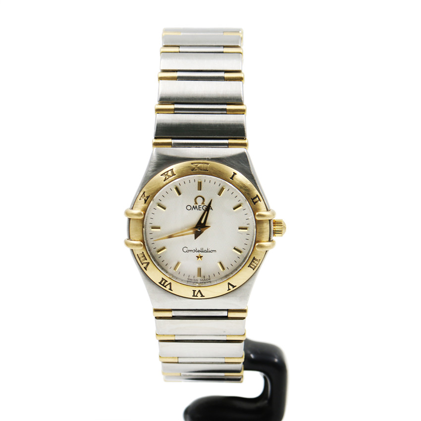 95新〕omega 欧米茄 constellation星座系列18k黄金石英女士手表