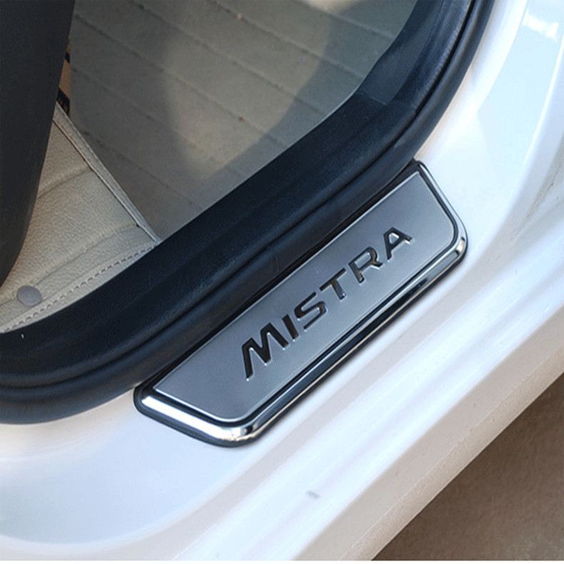 卡骑仕 汽车门槛条 迎宾踏板 专车专用 改装加装车门脚踏板04 不锈钢