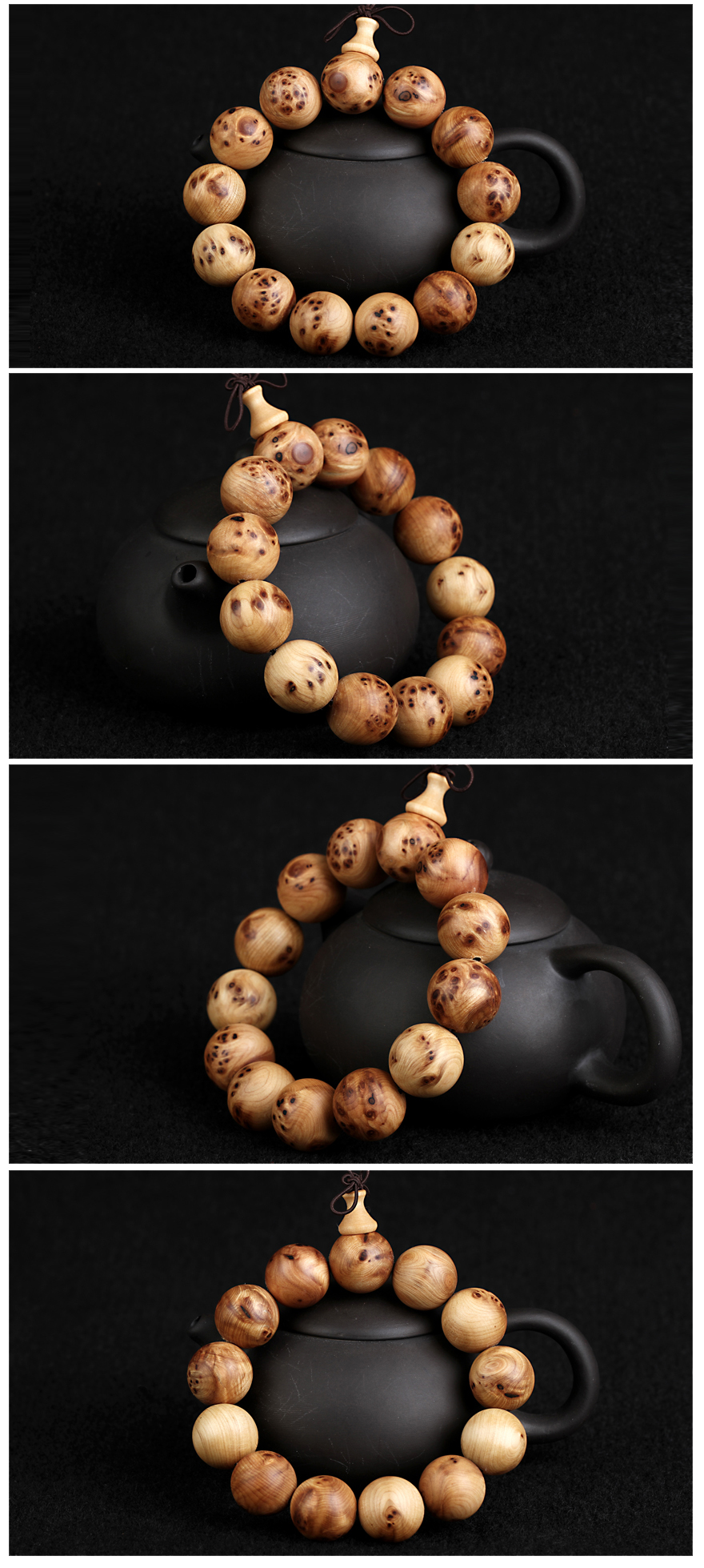 【带瘤疤】侧柏18.1mm手串 香味浓厚 佩戴好看