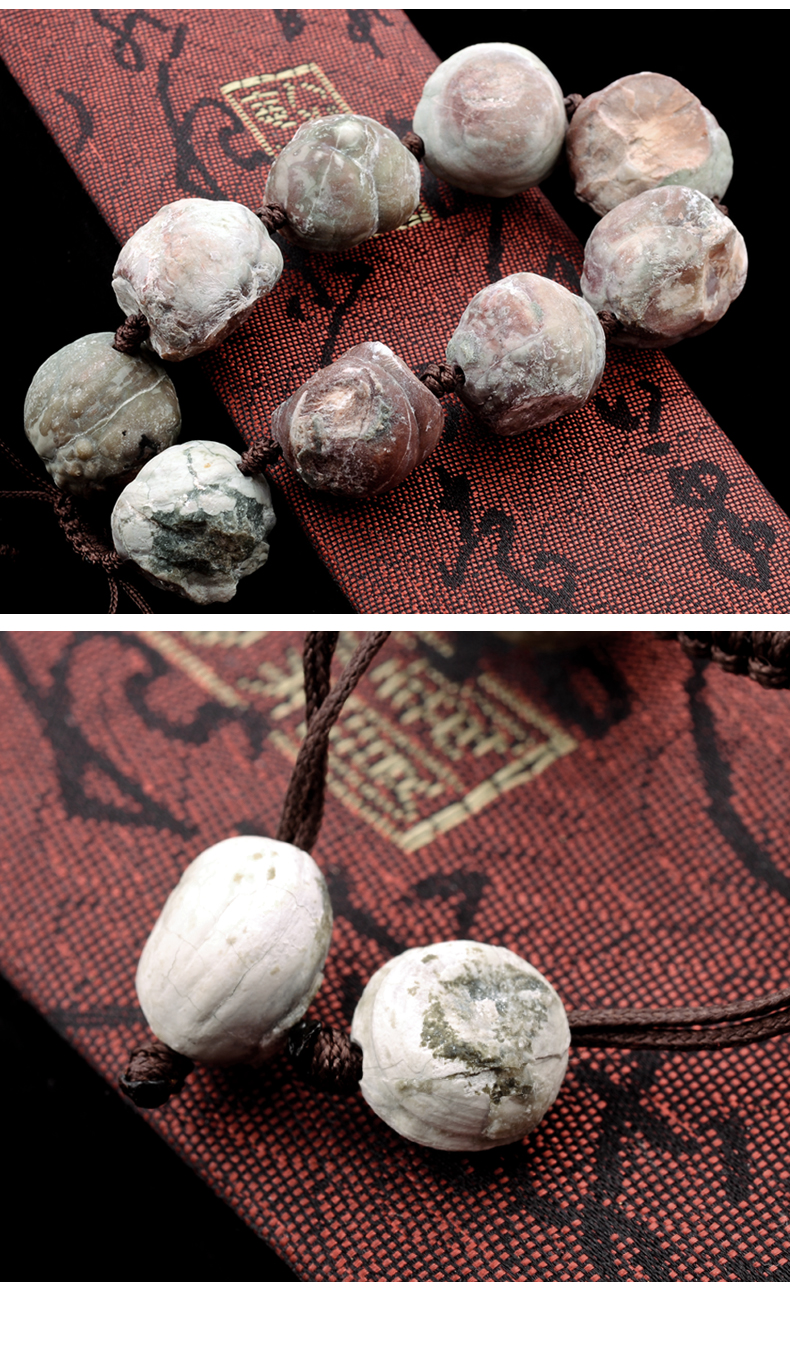 域石 龟背石 手链 男士手串 001097