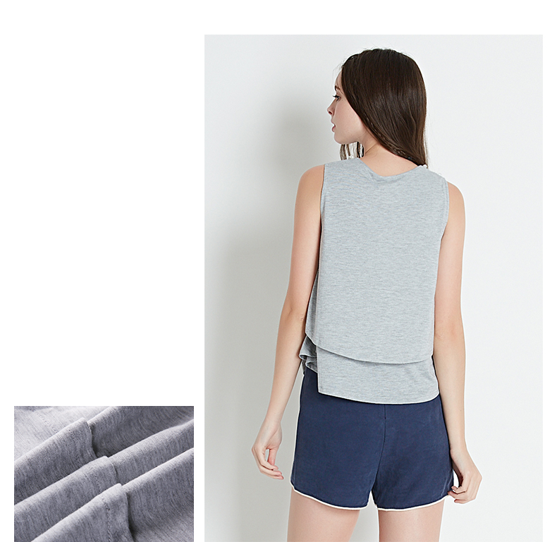 香蕉宝贝bananababy年新款女钉珠无袖短款小背心b52b