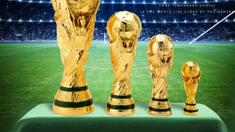 世界杯奖杯36cm万源欣2022大力神杯模型彩票店酒吧ktv球迷周边用品