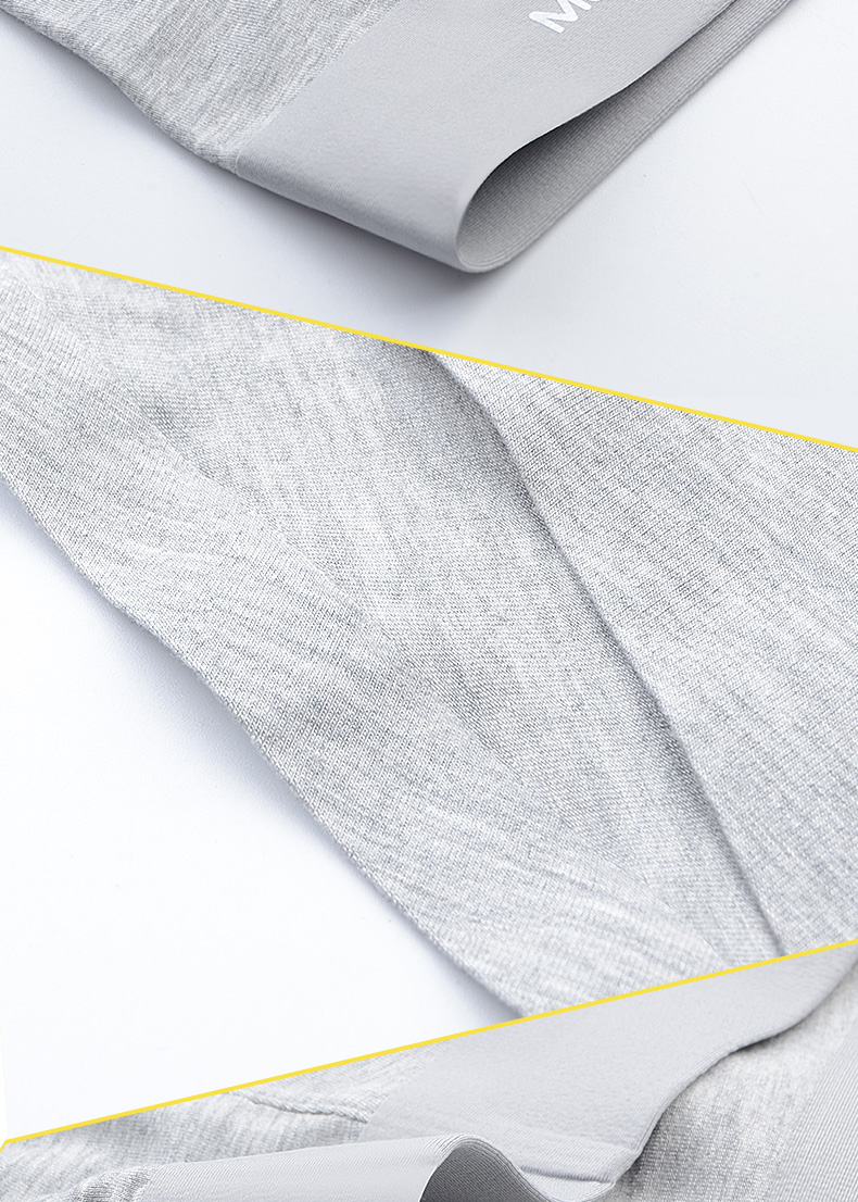 裤衩透气夏季超薄款舒适性感内衣正品莫代尔大码无痕 铂灰 锆蓝 钨黑