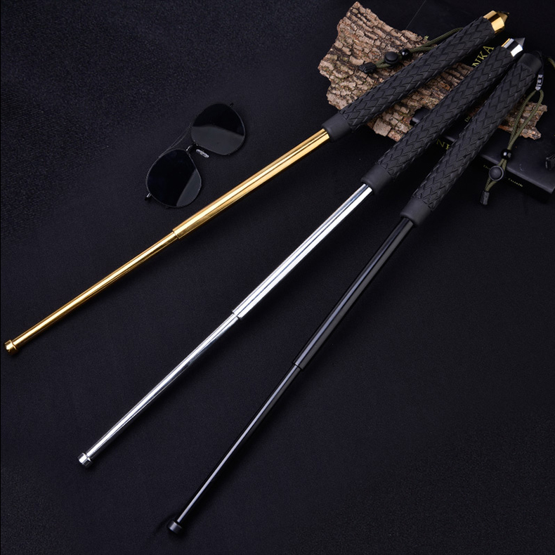 打断退钱强悍超硬三节车载自卫防身棍防身防狼用品保安棍伸缩棍子26寸