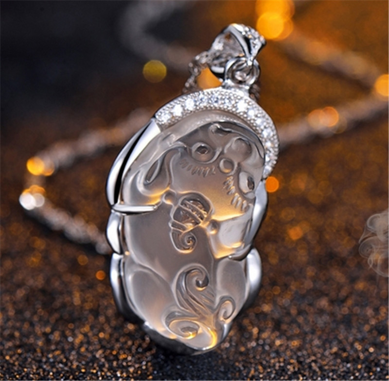 辉梦 佛公貔貅项链吊坠饰品吊坠佛公