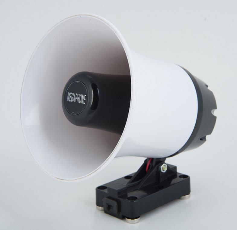 可充电车载宣传地摊叫卖扩音卖菜水果喇叭录音可插卡喊话器锂电池 黑