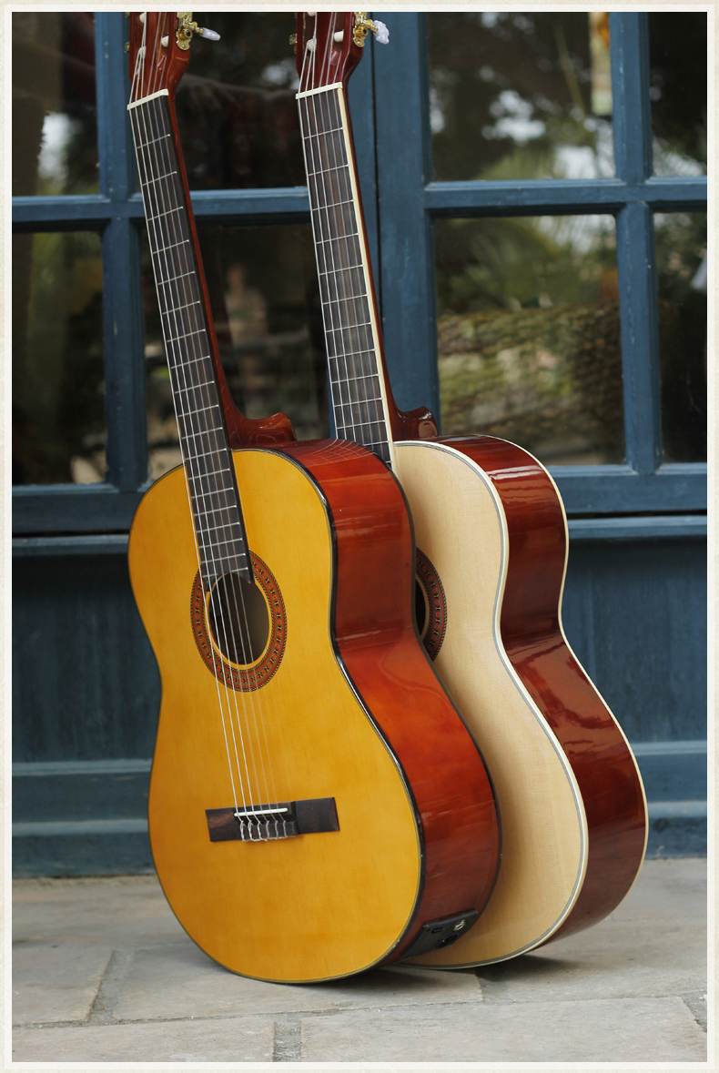 martinsmith39寸古典吉他电箱木吉它男女生入门全角尼龙弦旅行初学