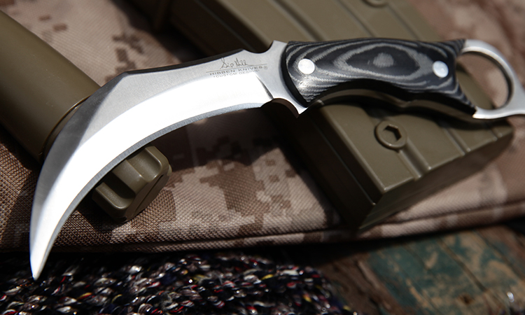 狼爪加长爪刀 长款爪子小刀 锋利户外刀具 户外野营生存防身刀 丛林