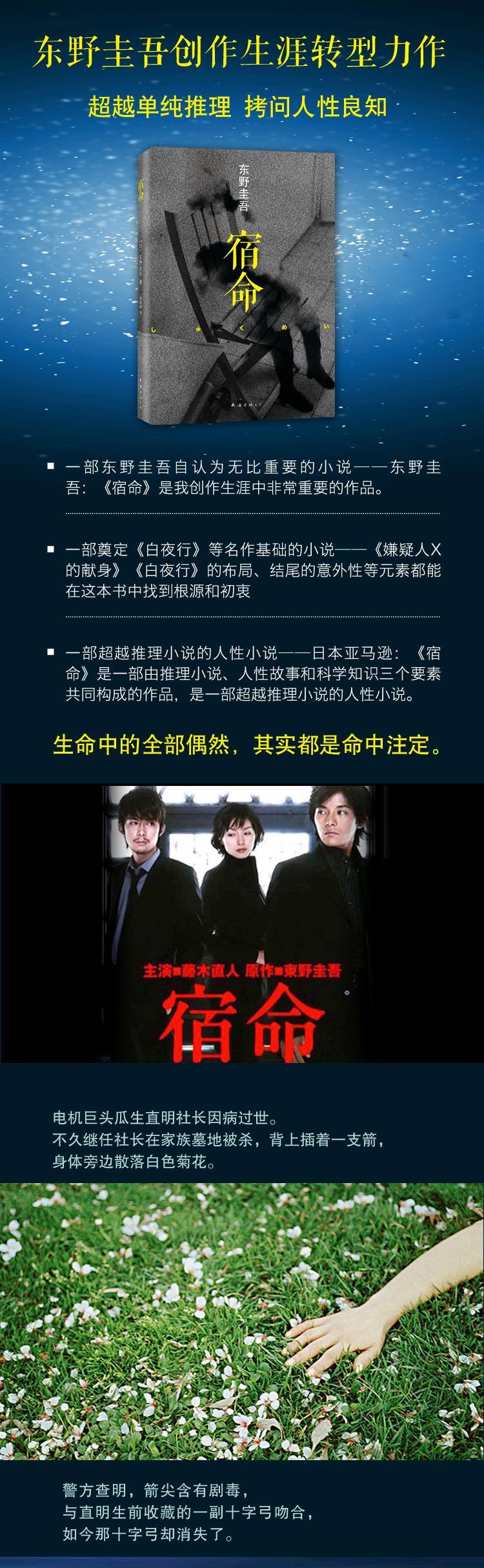 东野奎吾宿命小说书籍 摘要书评试读 京东图书