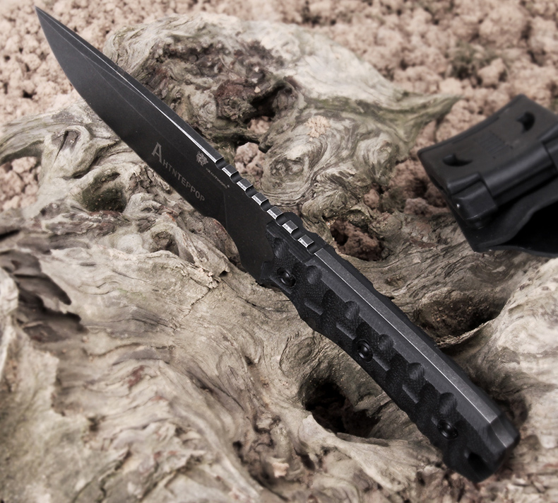 汉道阿尔法户外刀具 军刀战术高硬度野外求生直刀求生军刀户外刀户外