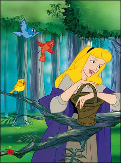 迪士尼双语电影故事 经典珍藏:睡美人(迪士尼英语家庭版) 美国迪士尼