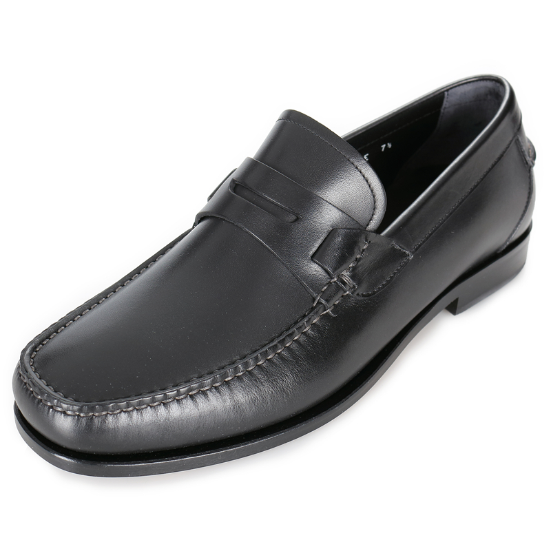 ferragamo菲拉格慕 男款黑色牛皮平跟皮鞋605017b6gc1sa941 43