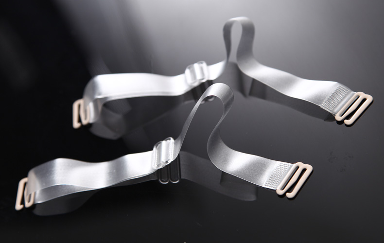 瓷玫瑰透明肩带隐形肩带文胸带子防滑透明加宽隐形带调整型内衣带