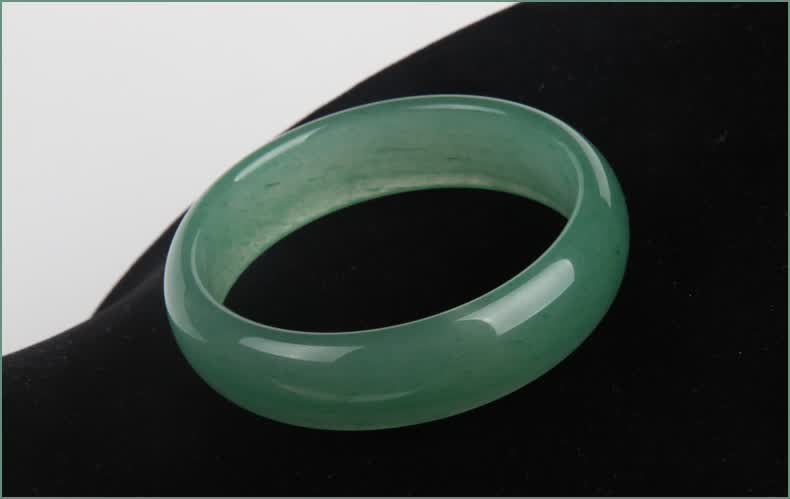 玉随行 冰种菠菜绿东陵玉手镯 62mm