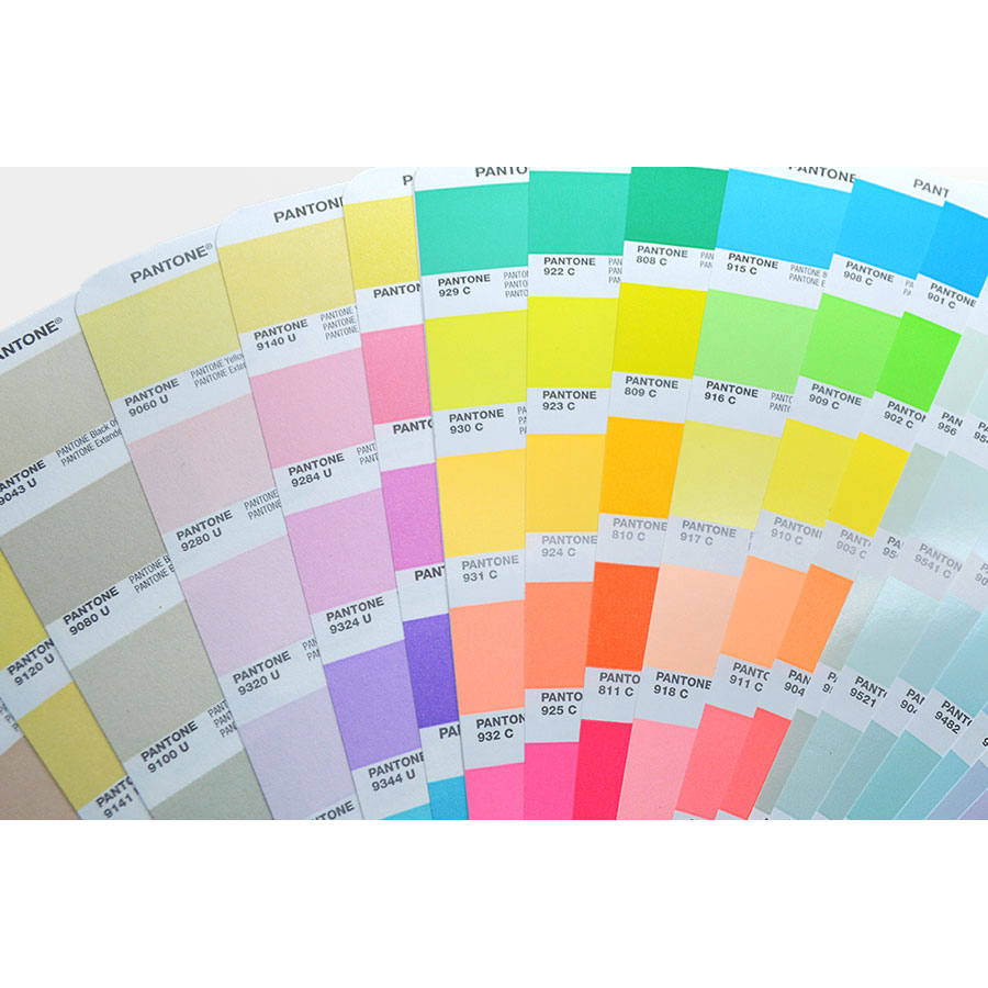 新版pantone彩通潘通色卡 国际标准色卡 粉彩色 霓虹色 9字头c色卡 gg