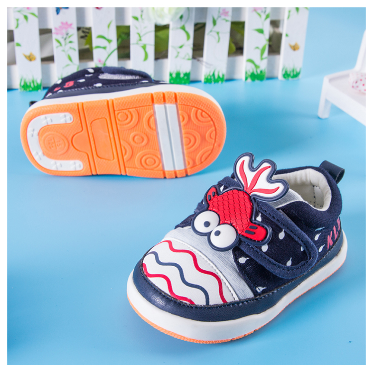 咔路比 秋季新款婴幼儿童鞋宝宝学步鞋 桃红 14码/12cm