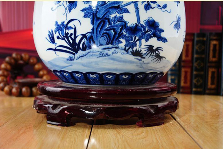 
                                                            ciwuyu陶瓷普洱茶罐 茶叶缸储茶罐大号泡菜坛子七子饼茶盒罐 丝瓜腰鼓罐                