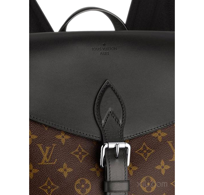 louis vuitton 路易·威登 男士palk系列老花印双肩包 m40637 棕色 f