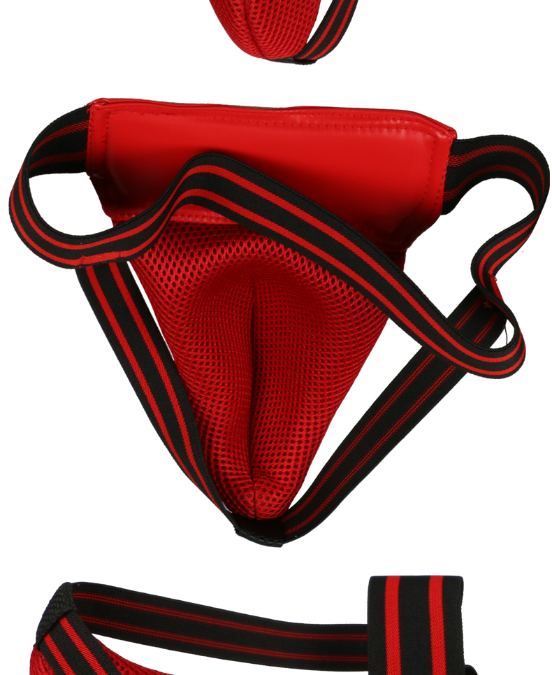 竞派散打护挡男士拳击护裆专业泰拳搏击mma格斗跆拳道护裆护阴