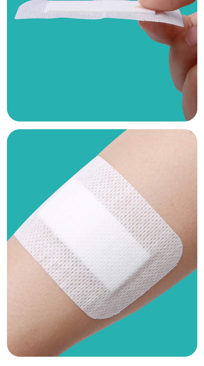 可孚【多买多折】无菌敷贴医用伤口敷料贴透气大号创口贴家用无纺布胸