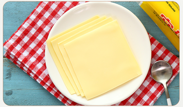 新西兰进口 安佳再制切达干酪 芝士奶酪 乳酪片 80片装990g