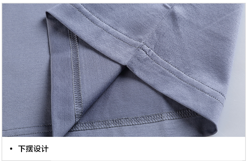 商务休闲男装 翻领polo衫夏装 银灰 185/100a