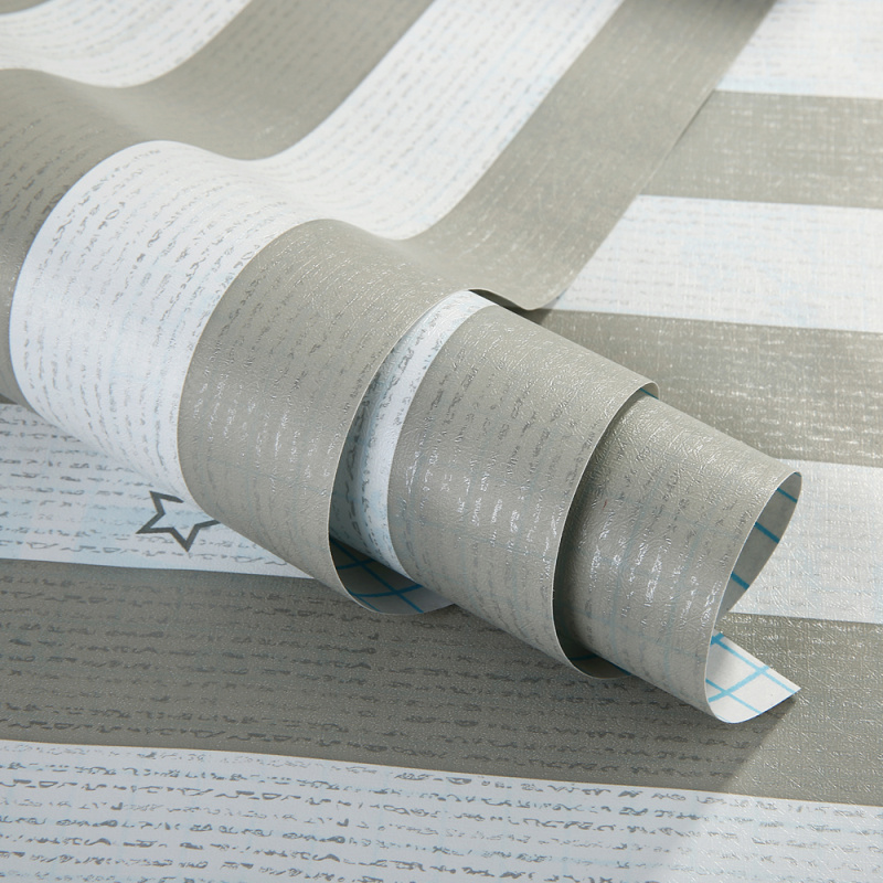 欧唛pvc自粘墙纸 壁纸墙贴45cm*10m动物世界 儿童房壁纸 带胶壁纸 om