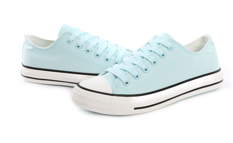 环球低帮帆布鞋女春秋 经典休闲板鞋 韩版百搭平底纯色情侣布鞋女单