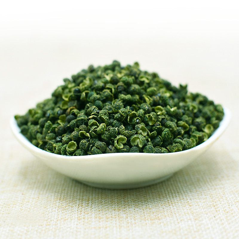 春光岛绿麻椒藤椒新鲜四川散装汉源干青花椒500g