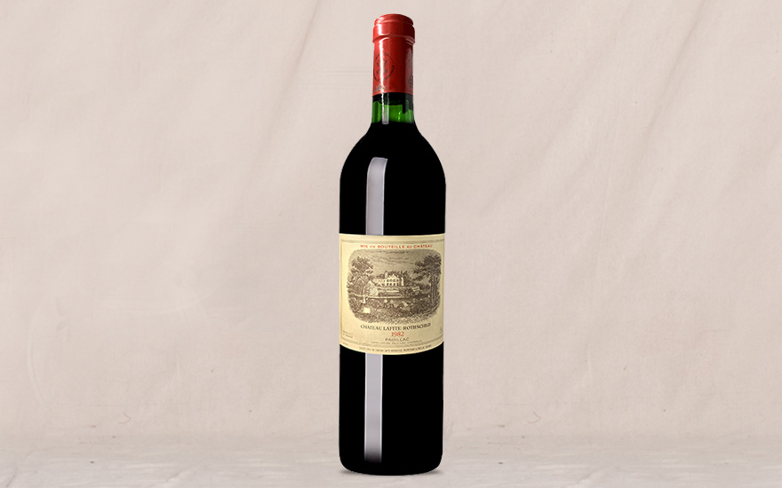 京东拍卖法国列级名庄1982年拉菲酒庄干红葡萄酒750ml