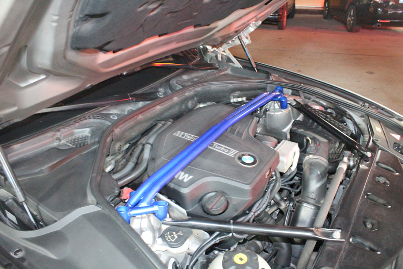 raf 华晨宝马新5系前顶吧 平衡杆 平衡杠 后拉杆横杆避震拉力 车身