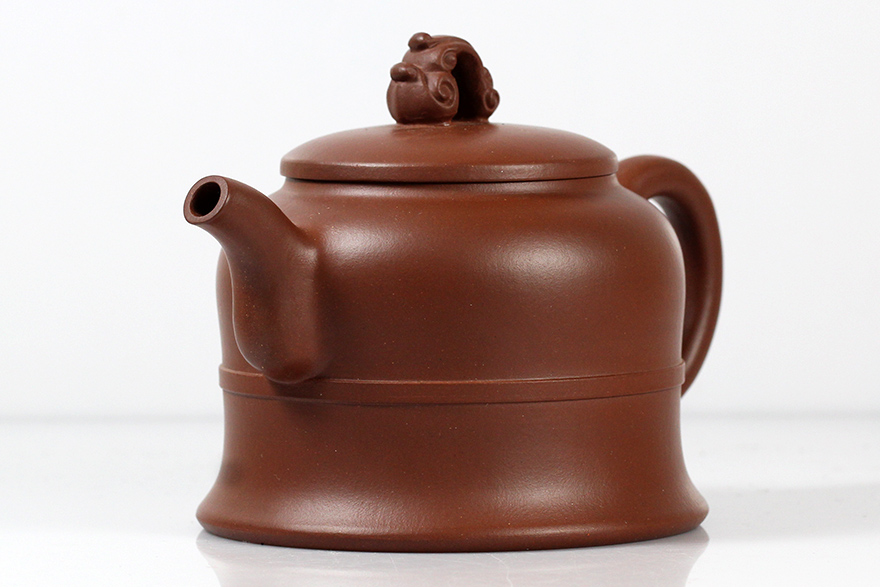 紫砂陶瓷 紫砂 魏建设 高级工艺美术师 如意金钟壶380cc