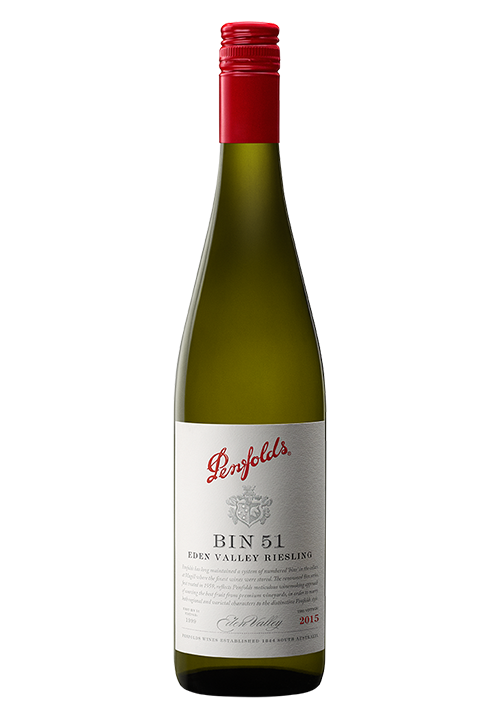 penfolds 奔富 bin 51 伊顿谷雷司令白葡萄酒